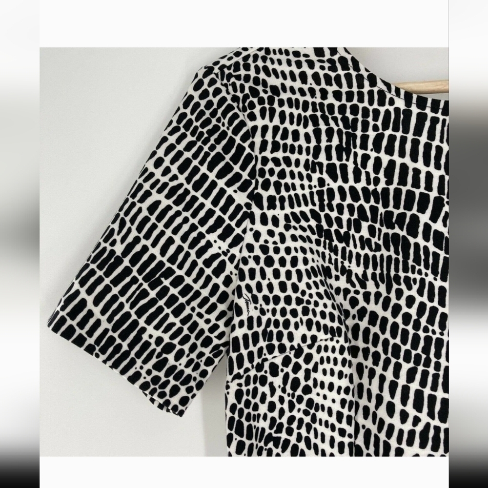 Trina by Trina Turk Black and White Dress - Picture 5 of 6